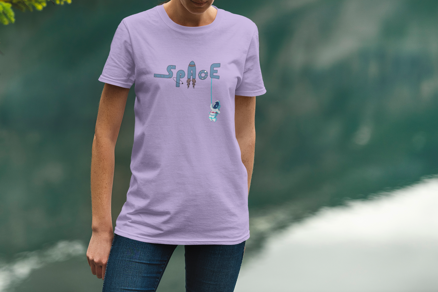 Space Oversize Unisex T-shirt